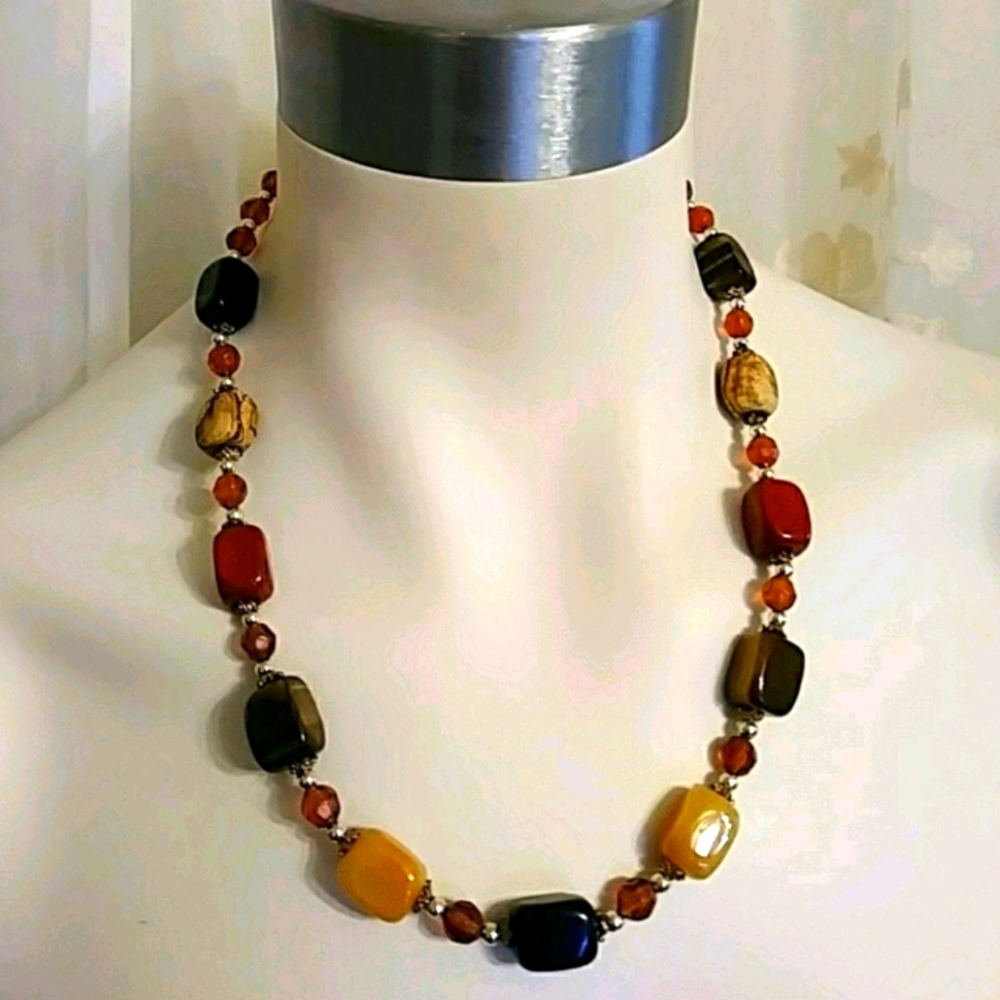 Vintage Stone Necklace